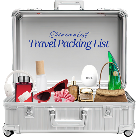 The Skinimalist Travel Packing List: 5 Summer Skincare Essentials for Every Trip