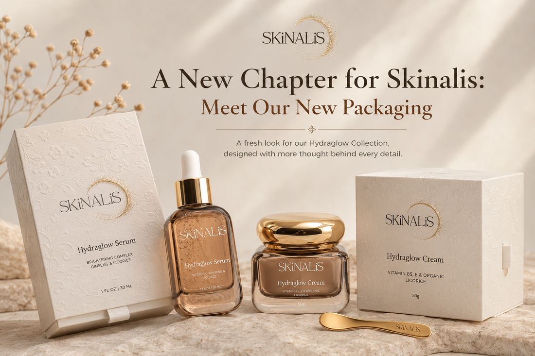 A New Chapter for Skinalis: Meet Our New Packaging