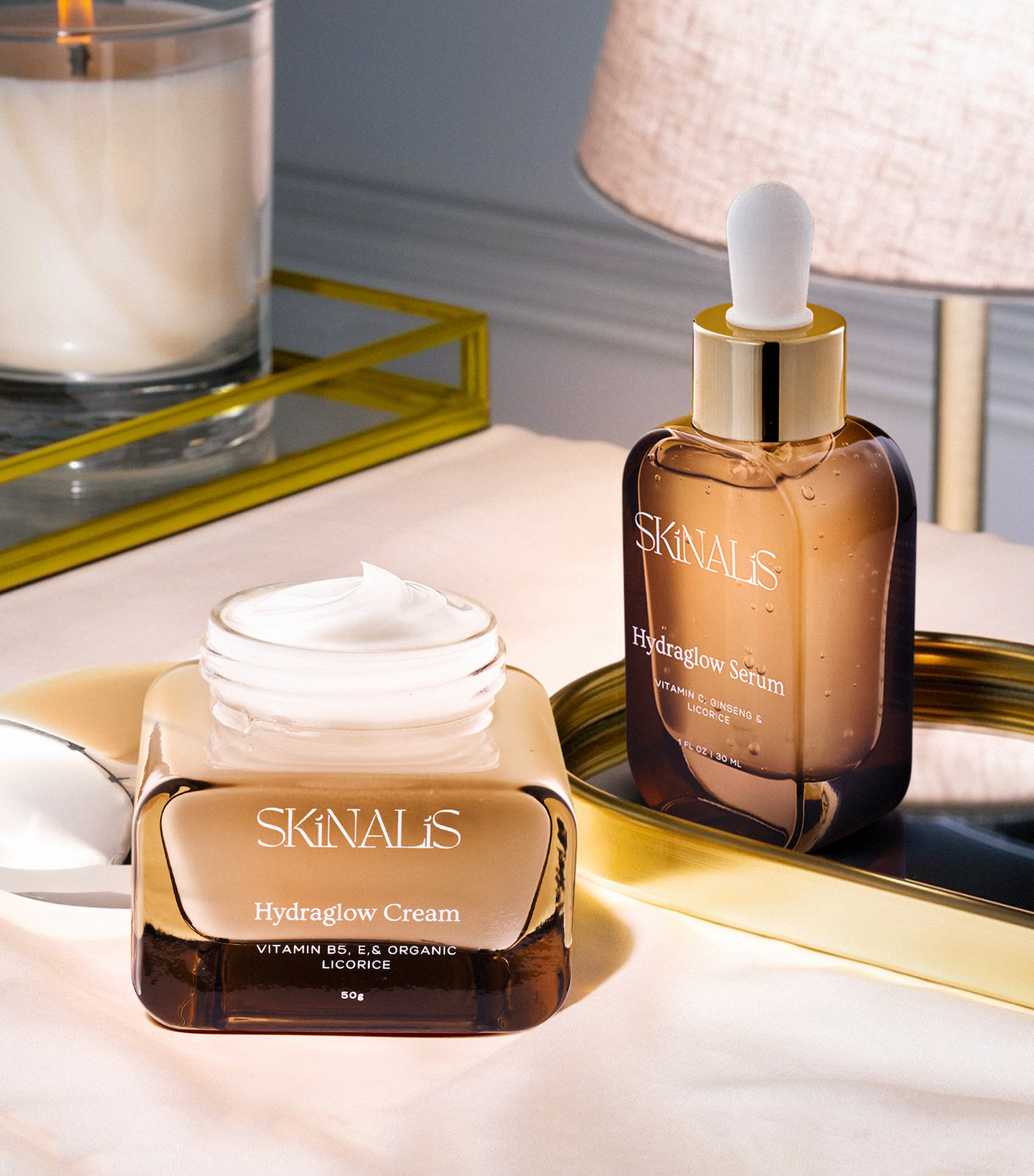 Skinalis Hydraglow Cream & Serum Set